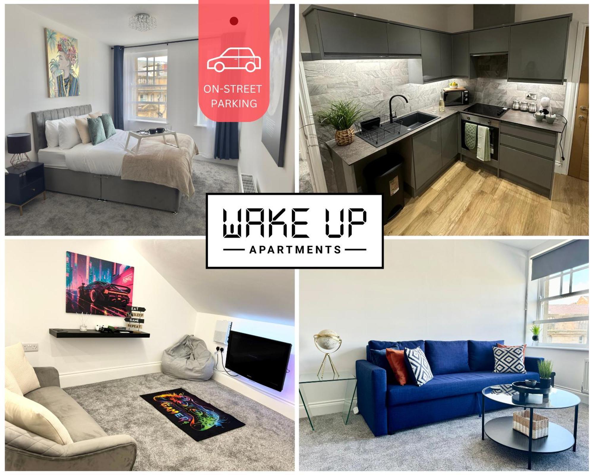 The Crown View - Luxury - Free Parking Nearby Apartment Harrogate